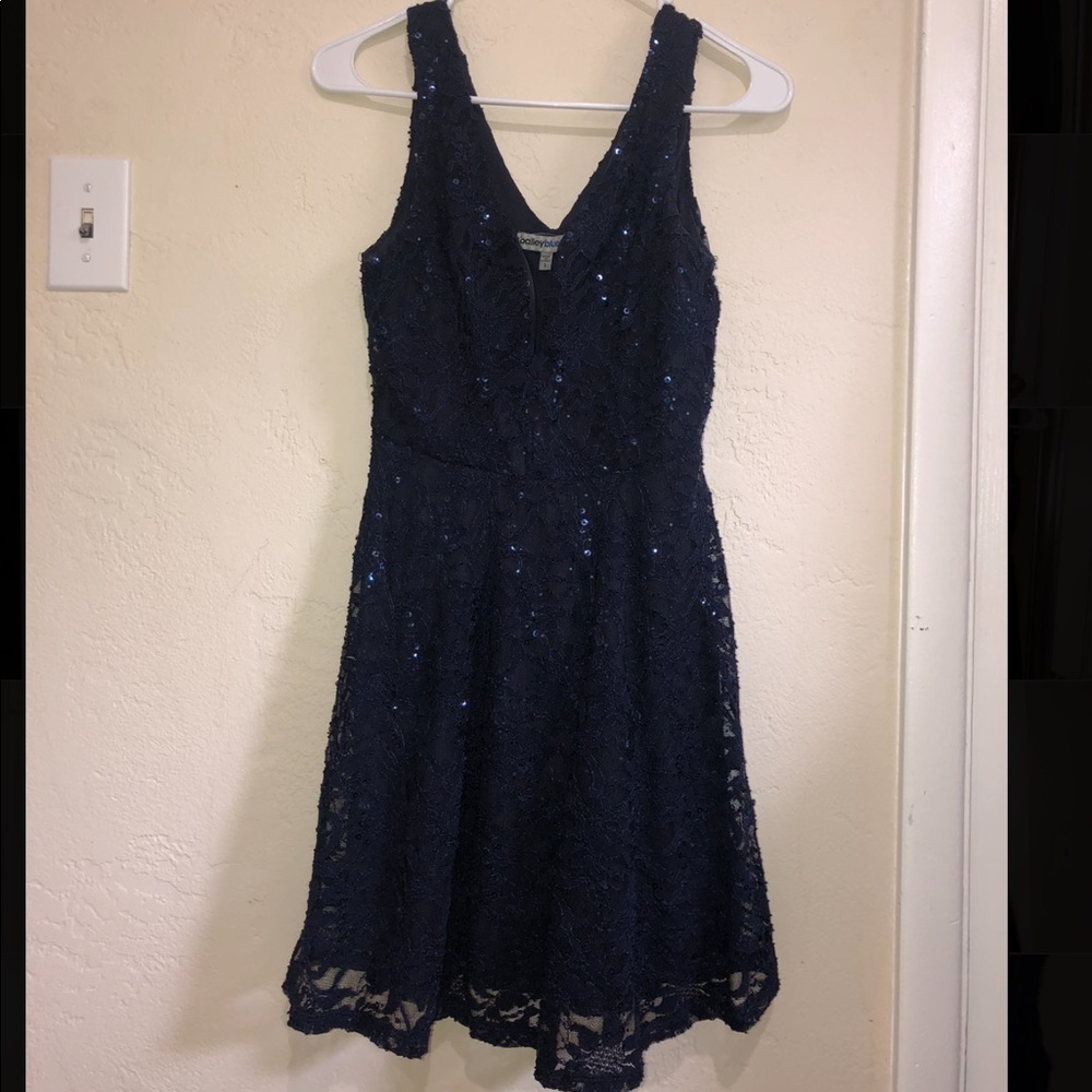 Navy blue dress